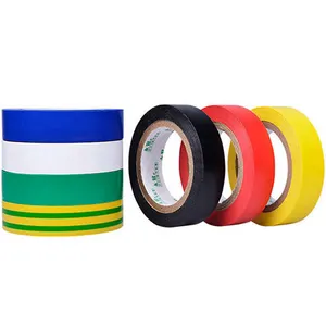 Adhesi yang kuat Tahan Air PVC Insulate Tape Listrik