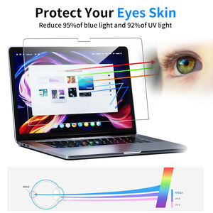 Offre Spéciale d'usine <span class=keywords><strong>MacBook</strong></span> Pro/<span class=keywords><strong>Air</strong></span> 14/15/16 pouces ordinateur portable 9H dureté Anti-lumière bleue Anti-éblouissement protecteur d'écran en verre trempé - Product Image 3