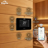 Controlador de Sauna Inteligente WiFi de Alta Calidad, Resistente al Agua, con Panel de Control para Sauna, Calentador de Sauna y Estufa de Sauna