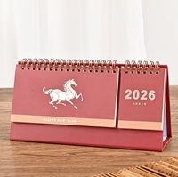 Calendrier 2026 Décoration de bureau Planification hebdomadaire Mini planificateur Bloc-notes Mémoire Autodiscipline Mini publicité Calendrier personnalisé Petit calendrier Matériel papier