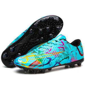 Chaussures de football de haute qualité hommes femmes FG formation bottes de football confortables et souples chaussures de football de <span class=keywords><strong>rugby</strong></span> - Product Image 2