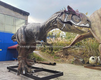 Statue d'Allosaure, dinosaures animatroniques à vendre, dinosaure grandeur nature pour parc à dinosaures