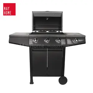 Patio 3 burners gas barbecue grill bbq gas grill outdoor 3 burner gas grill