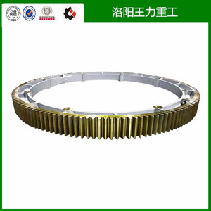 Anillo de engranaje grande de acero fundido para horno rotatorio, anillo de conexión de placa de resorte, categoría de producto: engranajes. - Product Image 2