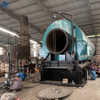 Machine de pyrolyse continue en lots pour transformer le plastique en carburant, avec usine de production d'huile de pyrolyse de pneus usagés en diesel