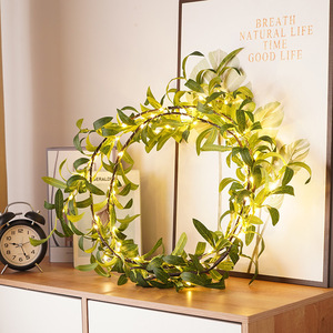 โคมไฟ LED ลายใบมะกอก แสงวอร์มไลท์ อายุการใช้งาน 20000 ชั่วโมง เหมาะสำหรับคริสต์มาส วันขอบคุณพระเจ้า งานปาร์ตี้ ตกแต่งบ้าน - Product Image 4