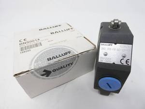 Interrupteur à came mécanique Ba Lluff BNS 819-FR-60-101, 1* plongeur à rouleau, 1NO+1NC à action rapide, 6A 250V AC, IP67, aluminium anodisé - Product Image 2