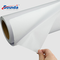 Vinilo autoadhesivo de PVC mate brillante 100mic 140g SAV Medios de impresión de inyección de tinta