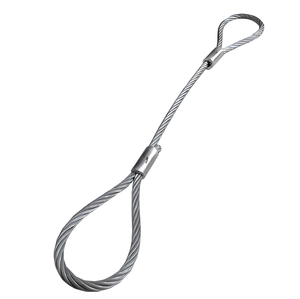 Eslinga para Contenedores Marítimos Certificada DNV 2.7-1 Estándar Estadounidense, Conjunto de Cable de Acero de 2/4 Patas, 10T, 20T, 30T <span class=keywords><strong>con</strong></span> Ganchos de Seguridad - Product Image 5