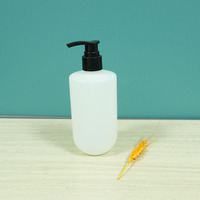 Vente en gros de flacons pulvérisateurs en plastique HDPE de 300 ml pour savon liquide, shampoing, gel douche et emballages cosmétiques pour soins de la peau