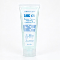 BLIW Private Label 100ml Lait Nettoyant Réparateur au Peptide de Cuivre GHK-CU Nettoyage en Profondeur Hydratation Quotidienne Exfoliant
