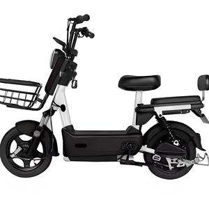 Bicicleta Eléctrica China Económica de Diseño Clásico, Cuadro de Acero al Carbono, 3 Velocidades, Motor sin Escobillas de 1000W/500W, Batería Digital Integrada Electrónica - Product Image 1