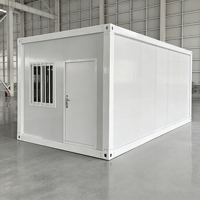Maison conteneur préfabriquée démontable, structure en acier modulaire, bureau mobile, dortoir, hôtel au design moderne
