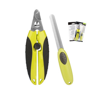 Ensemble professionnel de ciseaux et de limes à ongles <span class=keywords><strong>pour</strong></span> chiens Coupe-ongles et coupe-ongles <span class=keywords><strong>pour</strong></span> animaux de compagnie avec protection de sécurité - Product Image 1