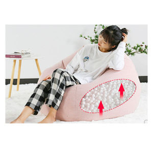 WSE4007 chaise de loisirs moderne meubles oxford tissu coussin doucement chambre coussin paresseux pouf canapé - Product Image 5