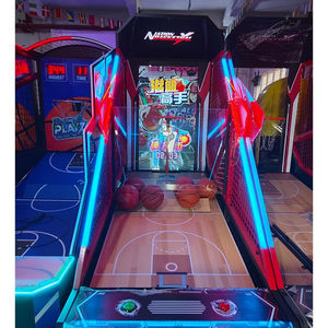 Máquina de Baloncesto Arcade Operada con Monedas, Juego de Tiro de Baloncesto para 1-2 Jugadores, Máquina de Juego de Entretenimiento Urbano - Product Image 4