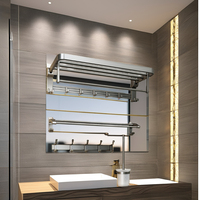 Ensemble de toilette moderne et durable en acier inoxydable brossé KEGAO, porte-serviettes en papier ABS, accessoires sanitaires pour salle de bain