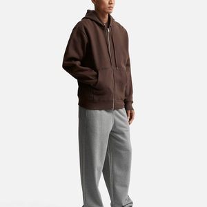 Sudadera con capucha y cremallera para hombre, estilo clásico, de algodón, para uso diario y estilo urbano, venta al por mayor - Product Image 6