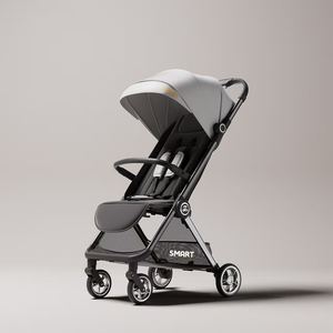 Cochecito ligero plegable con una <span class=keywords><strong>mano</strong></span> con cinturón en segundos para niños con apariencia <span class=keywords><strong>de</strong></span> Minnie y cojín <span class=keywords><strong>de</strong></span> asiento - Product Image 1