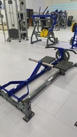 Máquina de remo con barra en T de acero galvanizado Q235 para ejercicio corporal, equipo comercial de musculación de fábrica ROSEN Source