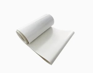 Beyaz PVC Polyester isıya dayanıklı kesim dayanıklı düz bant ekmek hattı konveyör bant - Product Image 5