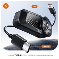 Casque Bluetooth pour moto Fodsports FX-SC, haut-parleurs stéréo Hi-Fi sans fil 5.4, système audio étanche pour la conduite