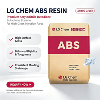 Granulés antistatiques vierges ABS Kumho 750, résine haute résistance aux chocs pour applications de câbles, origine Henan