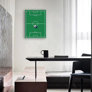 <span class=keywords><strong>Tableau</strong></span> mural de football, toile d'art sportif, décoration de stade pour les fans, idéal pour la décoration de la <span class=keywords><strong>chambre</strong></span> des hommes, des adolescents ou des garçons. - Product Image 3
