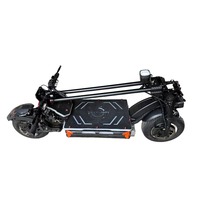 Çift 70mm Hub Motorlu 120KM Menzilli 72V 50Ah Lityum Bataryalı Yetişkin Elektrikli Scooter Su Geçirmez Şehir İçi ve Arazi Kullanımı İçin E-Scooter
