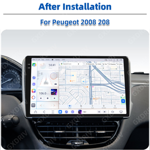 7870 2K Android voiture stéréo 2K écran Carplay Auto Radio pour <span class=keywords><strong>Peugeot</strong></span> <span class=keywords><strong>2008</strong></span> 208 Navigation <span class=keywords><strong>GPS</strong></span> 4G WIFI DSP 360 caméra Headunit - Product Image 2