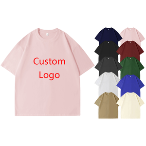 High Quality Wholesale 260-300 Gsm Loose Fit T Shirt Cotton Custom Sport T Shirt Gym Oversized Men T-Shirt - Product Image 1