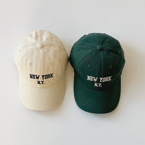 หมวกเบสบอลเด็กแฟชั่นฤดูใบไม้ผลิใหม่ <span class=keywords><strong>MTBB</strong></span> 2022 ปักโลโก้ตามสั่ง หมวกกอล์ฟ NY ลายตัวอักษรผ้าฝ้าย - Product Image 3