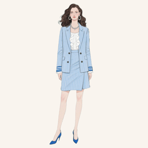 OEM and ODM High-end Women's Formal Casual Suit Sets, Customizable Logos and Small Order Suit <strong>Clothing</strong> <strong>Manufacturers</strong> From China - Product Image 1