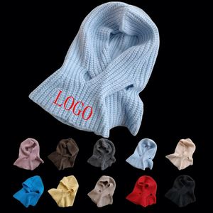 หมวกบาลาคลาวาผ้าพลัฌคอตตอนสำหรับฤดูใบไม้ร่วงและฤดูหนาว แบบ unisex พร้อมปักโลโก้ตามสั่ง อุ่นสบาย เหมาะสำหรับเล่นกีฬา ตกปลา งานปาร์ตี้ และธุรกิจ - Product Image 1