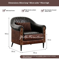 Ensemble de canapés en bois massif rétro, style occidental, table et chaises de réception pour café commercial, sur mesure pour bars à saké, salons de cigares