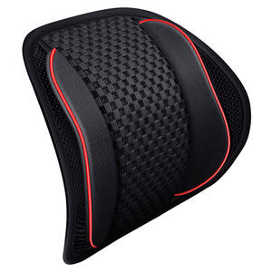 Cojín de Soporte <span class=keywords><strong>Lumbar</strong></span> de Madera Estilo Chino Tradicional YiFu, Relleno de Cuentas de Madera, Firmeza Suave, <span class=keywords><strong>Respaldo</strong></span> para <span class=keywords><strong>Asiento</strong></span> de Coche, Soporte <span class=keywords><strong>Lumbar</strong></span> para Conducir - Product Image 2