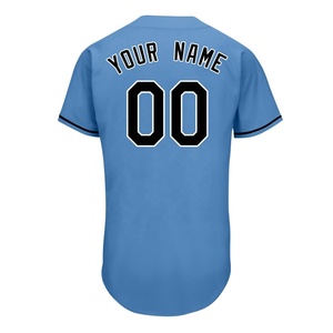 Maillot de baseball personnalisé avec logo par sublimation ou broderie, uniformes d'équipe avec tissu confortable et flexible - Product Image 2