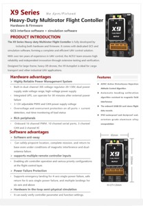 ชุดควบคุมการบิน X9 Ultra Heavy Lift Multirotor สำหรับโดรน FPV อุปกรณ์เสริมกันน้ำระดับ IP65 ระบบ Autopilot อุตสาหกรรม อะไหล่สำหรับโดรนแข่ง RTK FPV - Product Image 3
