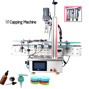 自動液体充填およびシーリング機 ハチミツペーストスプレーボトル缶瓶充填キャッピングおよびラベリング機生産ライン - Product Image 3