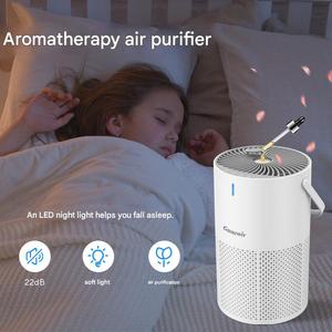 جهاز تنقية الهواء المنزلي المكتبي الأكثر مبيعًا من HuaShanQi مع تحكم باللمس للتخلص من الروائح والغبار وتنقية الهواء - Product Image 3