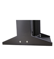 Série RC 27U/18U, rack de serveur à cadre ouvert personnalisable de 600 mm, 19 pouces, 2 poteaux, acier SPCC, IEC297-2, capacité de charge de 200 kg, certifié CE