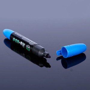 Rotulador Brigadier Cy-200-A Permanente a Base de Aceite, Tinta Gruesa Roja, Negra y Azul para Escribir y Etiquetar - Product Image 3