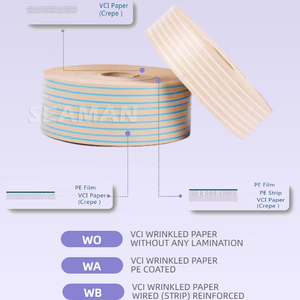 Carta Crespa VCI in Tessuto per Imballaggio Industriale, Pellicola VCI, Carta Rafia VCI per Smartwatch e Computer - Product Image 5