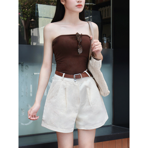 Meilleur prix Shorts de course pour femmes Grande taille Vêtements de mode Service ODM Fabricant vietnamien Échantillon gratuit - Product Image 2