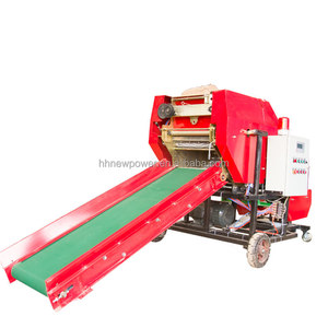 Presse à balles agricole pour ensilage de maïs et film, ensileuse rotative bidirectionnelle pour biomasse humide et ensileuse de paille - Product Image 2