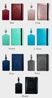 Porte-passeport avec Logo personnalisé en cuir Pu, couverture de carte USA avec couverture de carte d'enregistrement, offre spéciale