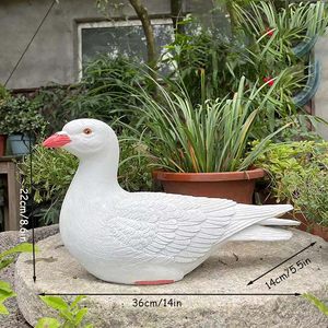 รูปปั้นประดับสวนทำจากเรซิ่นทนฝนและแดดขนาดใหญ่สำหรับตกแต่งโคมไฟผนังกลางแจ้ง - Product Image 1