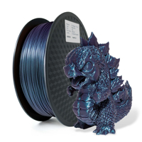 Filament d'imprimante 3D FDM HELLO3D PLA-Magic 1,75 mm 1 kg Blanc, tiges en plastique PLA 100 % vierge, certifié ROHS, longueur 330 m