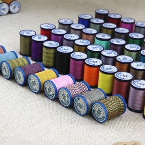 LAJIN Fil polyester ciré M50(0.50mm) 70 m/rouleau de fil fait main pour bijoux - Product Image 6