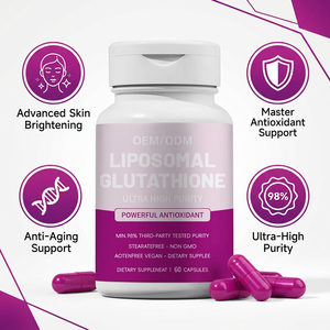 Suplemento <span class=keywords><strong>de</strong></span> Glutatión Liposomal OEM/ODM, Glutatión Reducido, Antioxidante Maestro para Aclarar la Piel y Apoyar la Salud Celular - Product Image 4